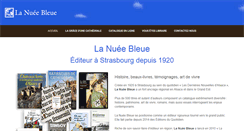 Desktop Screenshot of nueebleue.com