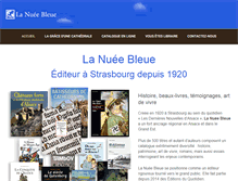 Tablet Screenshot of nueebleue.com